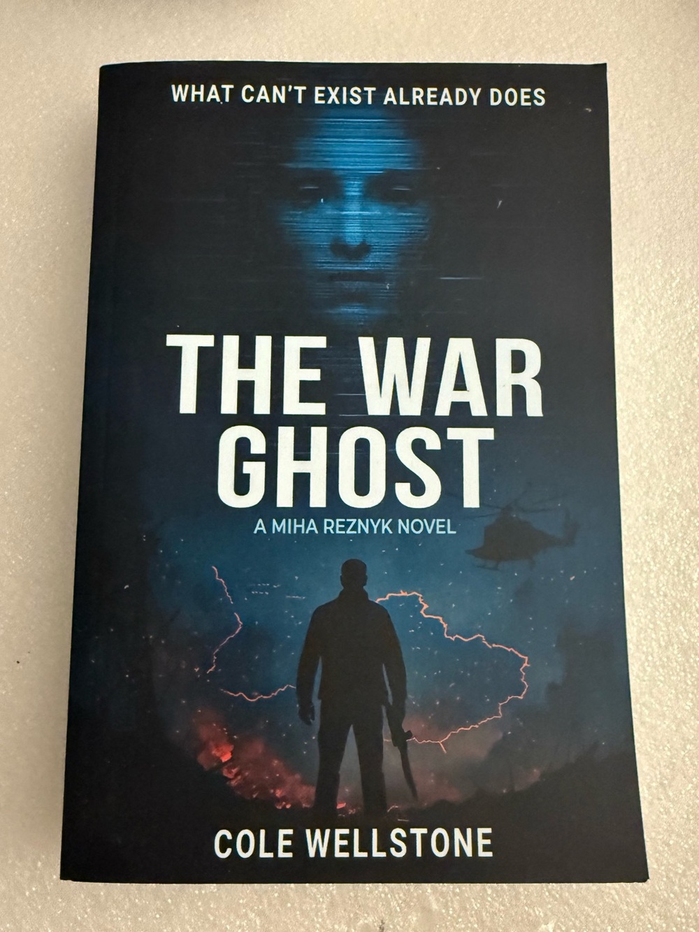 The War Ghost by Cole Wellstone Paperback Miha Reznyk Novel {New}